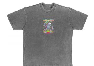 Dead Bits Only Skeleton Gamer Artwork T-Shirt